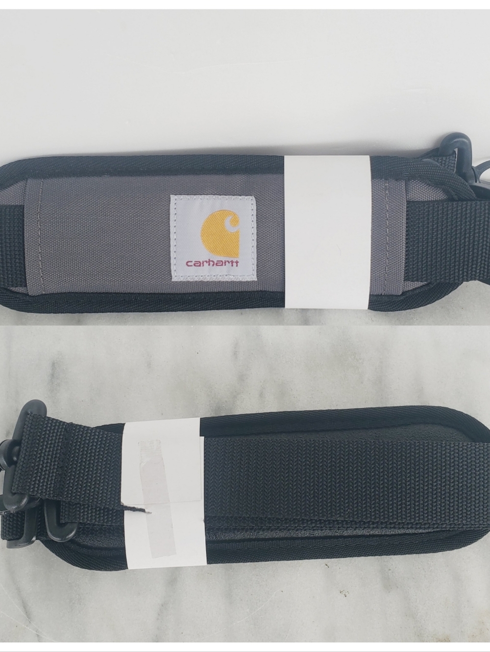 Carhartt New Gray Black Lunch Backpack Bag Adjustable Strap New
